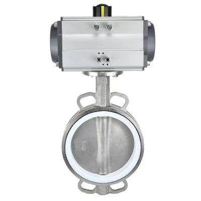 Pneumatic Wafer Type Butterfly Valve photo-3
