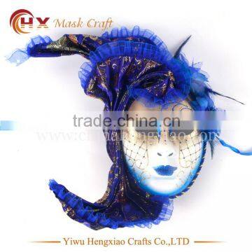 Perfect!!! Feather halloween horror mask masquerade masks