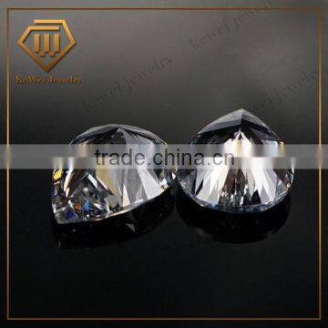 Beauty White 7.00mm Pear Shape CZ Cubic Zirconia Lab Created Synthetic Loose Gemstone