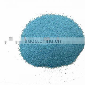 Powder Shape and Apparel Detergent Use blue detergent powder