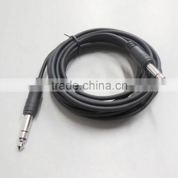 wholesale 1/4'' 6.35mm stereo audio cable