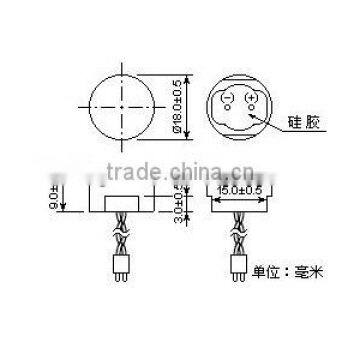 High Quality Waterproof Ultrasonic Sensor NU40B18TR-3 photo-2