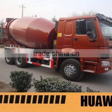 Euro 2 Emission Standard and New Condition concrete mixer truck