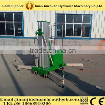 Best sale manual cleaning platform lift single person hydraulic lifts