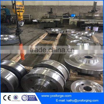 China Mining Industry Used On Rail Transfer Trolley Wheel Mine Car Wheel