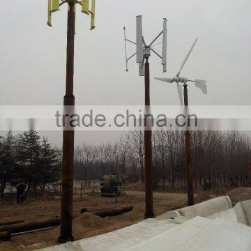 CE Approved Permanent Magnet Wind Turbine 300w Vertical Wind Generator photo-3