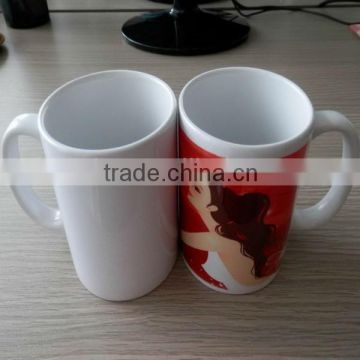 Hot sale blank sublimation mugs for heat tranfer,11oz white blank sublimation coated mug