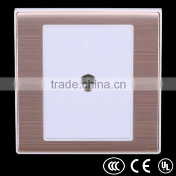 Long-term using wall mounted network TV socket, TV outlet