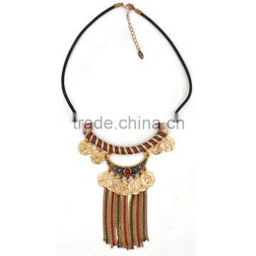Wholesale High Quality Fancy Handmade Indian Statement Necklace 2016