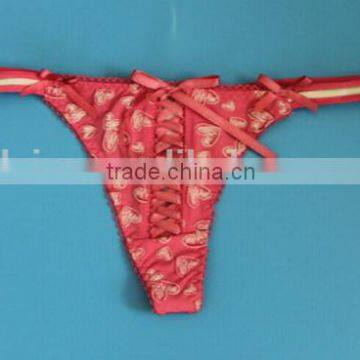 Sexy Oem Hot Pink Ladies Bikini ,sex Thong Photo for Ladies photo-3