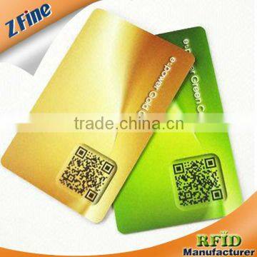 Fast Delivery and Hot Selling 125kHz Em RFID Cards and 13.56MHz RFID Card with QR number