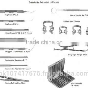 Dental Endodontic set