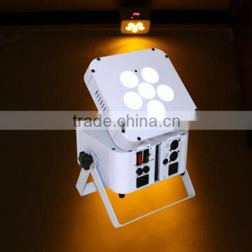 High Power 6pcs 6in1 RGBWA+UV LED Par Lighting for DJ photo-5