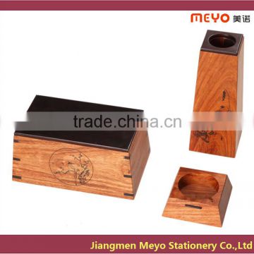 2015 Hot Wooden Craft Gift Vase,Ashtray,Tissue Box