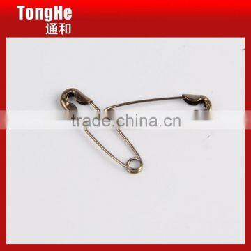 Antique Silver color brass shaped safety pin with best quality