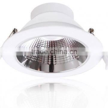 glare free UGR<19 COB LED down light 20W, smart dimmable low to 5%