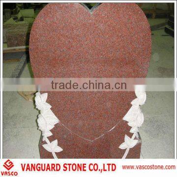Heart shaped monument