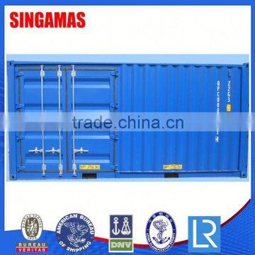 One 20ft Side 20ft Open Side Container Booth