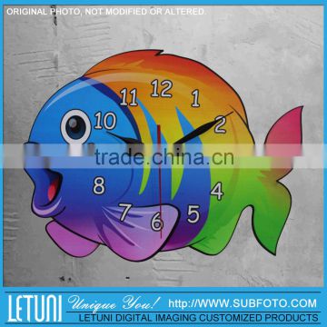 Decorative Wall Mounted Fish Shape Clock