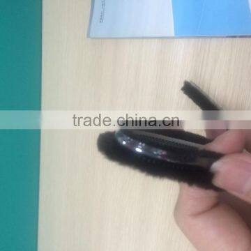 Aluminum window plastic seal strips with fin