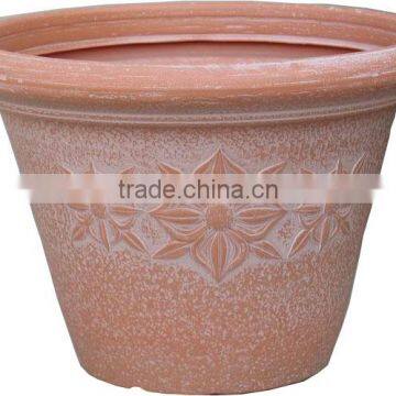 lighted ornamental colorful cheap plastic flower pots wholesale