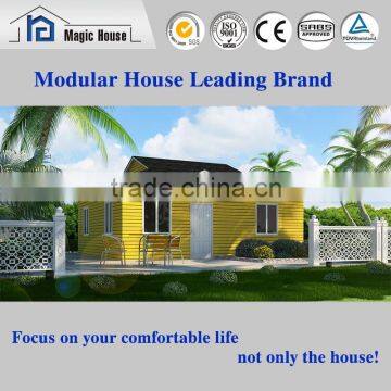 Easy assembly light steel frame low cost prefab modular homes bungalow