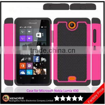 Keno Ball Line Hybrid Combo Case For Microsoft Nokia Lumia 430