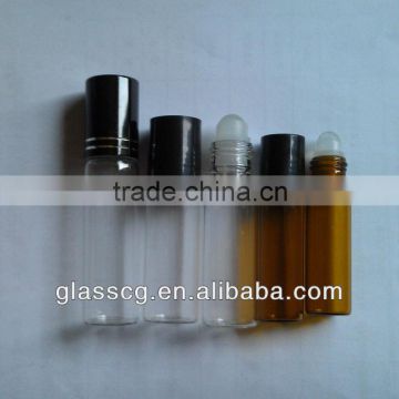 amber glass roll on bottle wholesale