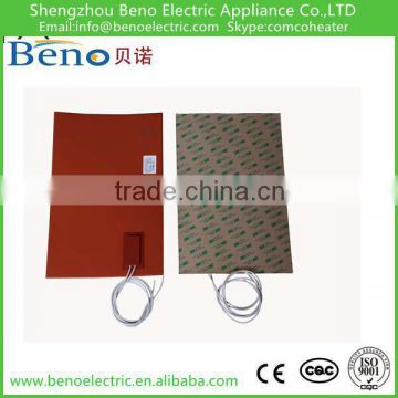 Customized Size Silicon Rubber Heating Pad With Glue