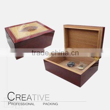 Wholesale wood custom handmade humidor cigar box