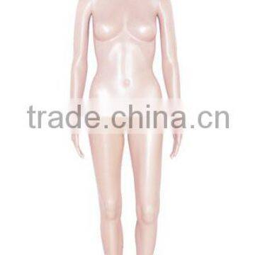 Abstract Standing Full Body Ecru And Glossy White Model Female Mannequin For Window Display photo-6