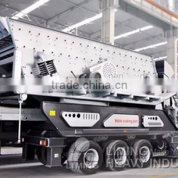 LIMING new type mobile crushing and screening plant