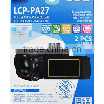 LCD Guard Film JJC LCP-PA27 PET Screen Protector For Panasonic Camcorders 2.7'' LCDS