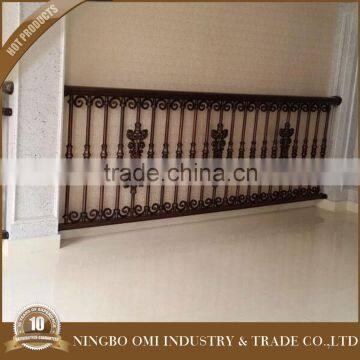 Hot selling Aluminum handrails for staircase indoor/outdoor stair railing balcony steel hand balustrades