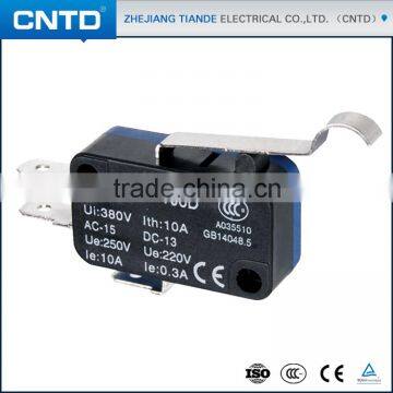 CNTD Best Selling Hot Chinese Products Types Of Microswitch Crank Type Electric Micro Switch                        
                                                Quality Choice