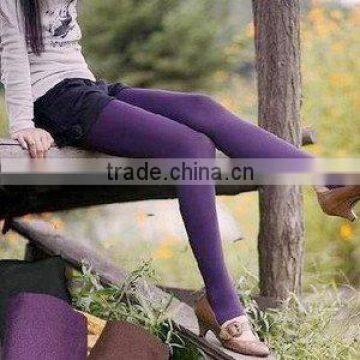 purple polyester lady pantyhose