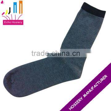 men solid cotton crew socks