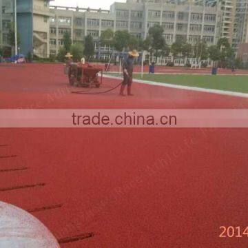IAAF Certificate Spray Coat Running Track Material photo-2