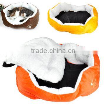 New Pet Dog Puppy Cat Soft Fleece Warm Bed House Plush Cozy Nest Mat Pad 5653 photo-3