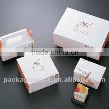 Hot sale food grade paper cake box