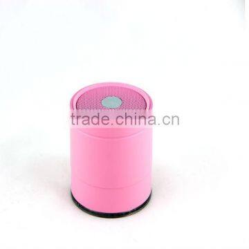 Lovely pink handfree mini beats audio bluetooth speaker for girls