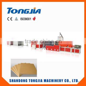 wood plastic kitchen cabinet board machine