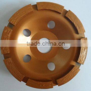 Hot sintered grinding cup wheel