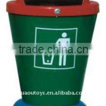 Square Fiberglass Waste Bin