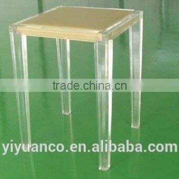 Clear Acrylic Legs for Furniture/ Acrylic Table Legs/acrylic table pedestall