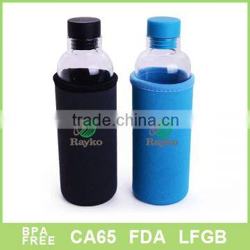 Cap bag and plug cover glass bottle