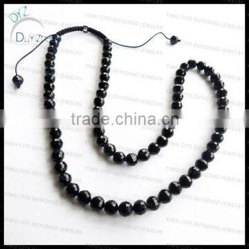 Wholesale 96faced crystal shamballa necklace