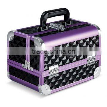 Purple beauty case Elegance cosmetic case D2669Q