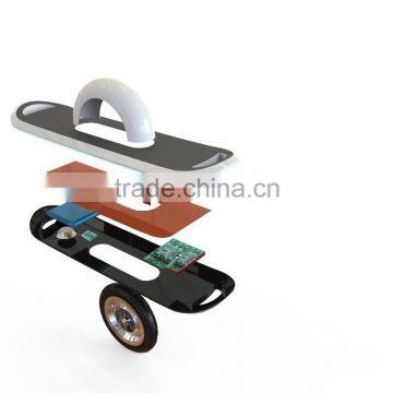 Samway 2016 hot10inch tyre electric one wheel hover board electric skateboard with LED light and bluetooth cheap