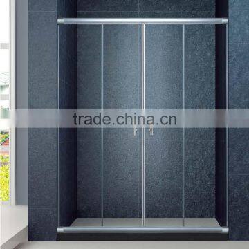 Aluminium Double Open Sliding Door Shower Screens(KD6307)